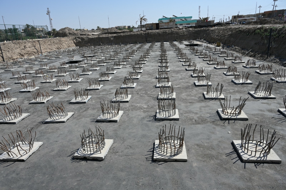 Al-Fao Company: Construction Work Continues on the Al-Nil Subdistrict Hospital Project in Babylon Governorate 