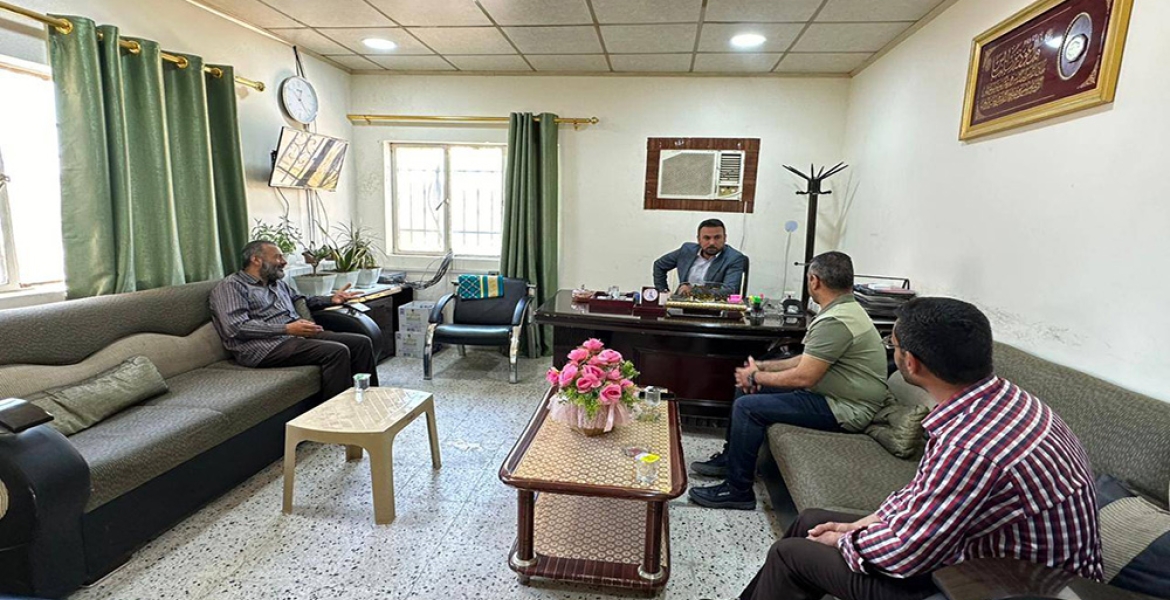Mr. Director General visits the Nineveh Projects Section