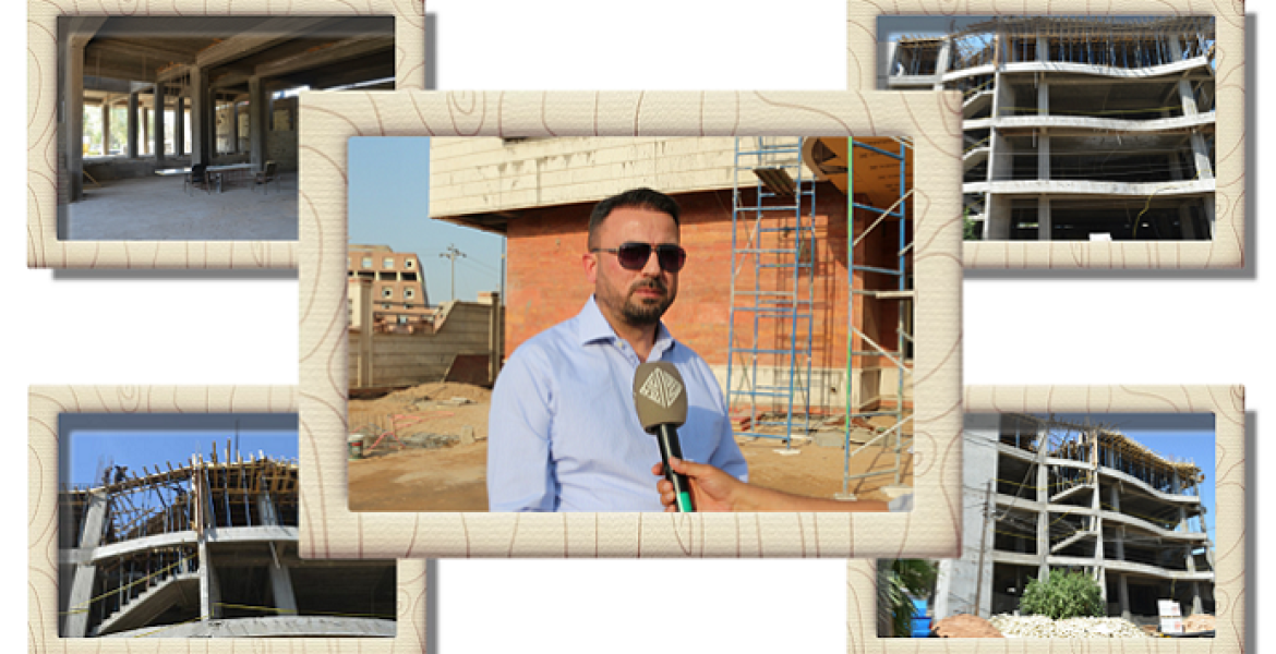 السيد مدير عام شركة الفاو الهندسية العامة: كوادرنا تواصل العمل في مشروع بناية المركز الثقافي في الكاظمية / ببغداد