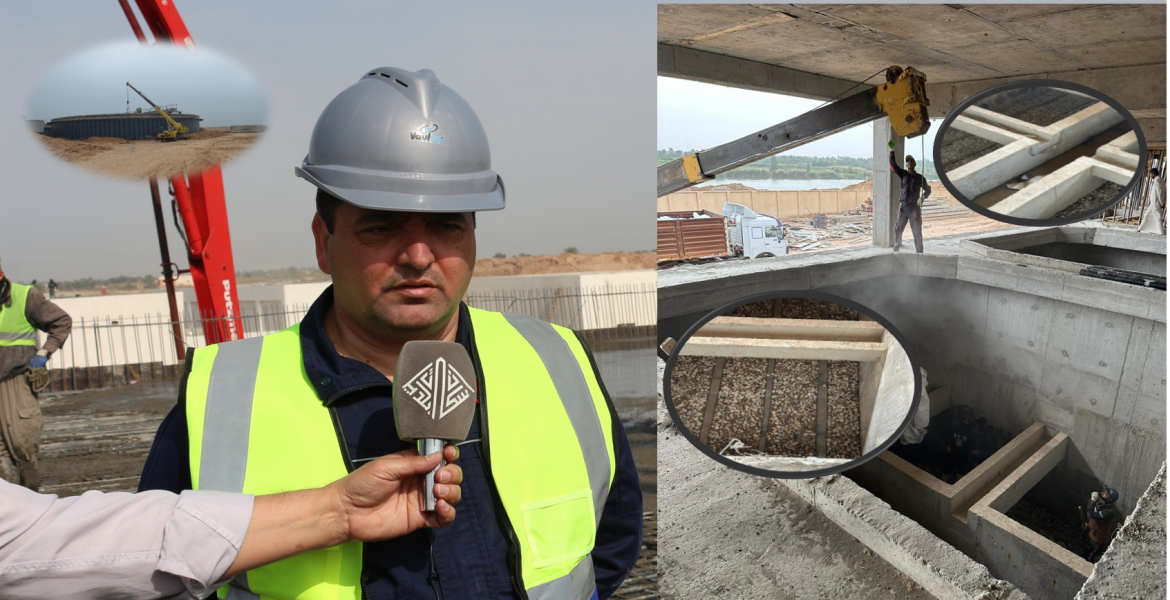 General Manager of Al-Fao General Engineering Company: Commencing the work of supplying filter materials for the Al-Dujail water project in Salah Al-Din Governorate