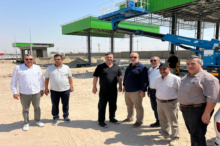 Al-Murbad fuel filling station in Al-Zubair district, Basra Governorate
