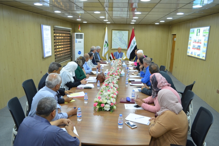 The general manager's meeting with the assistant general manager and heads of departments and their assistants in the company to discuss organizational matters