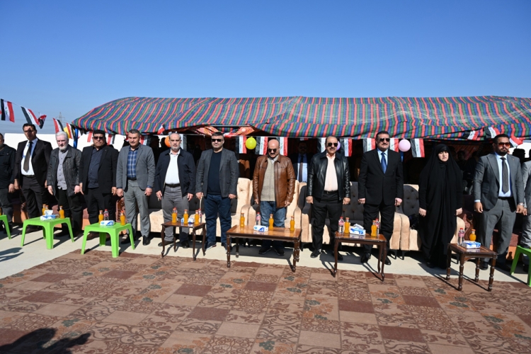 Mr. General Manager Of The Company: Opening Of Three Schools That We completed In Maysan Governorate