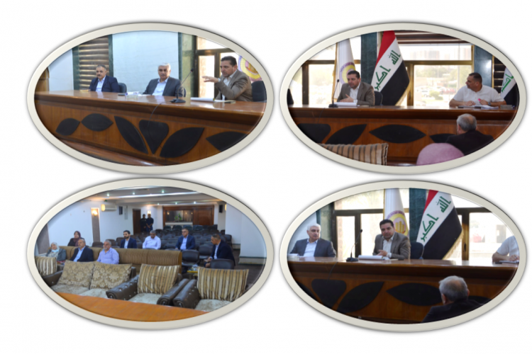 The third and final session of the Board of Directors of Al-Mansour Company, which combine with Al-Fao General Engineering Company