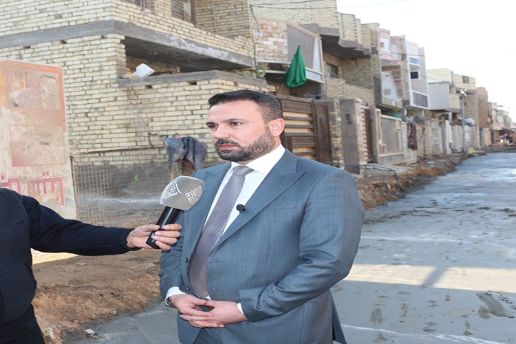 Rehabilitation project for locality (964), Al-Shumukh area in the Karrada municipality in Baghdad Governorate