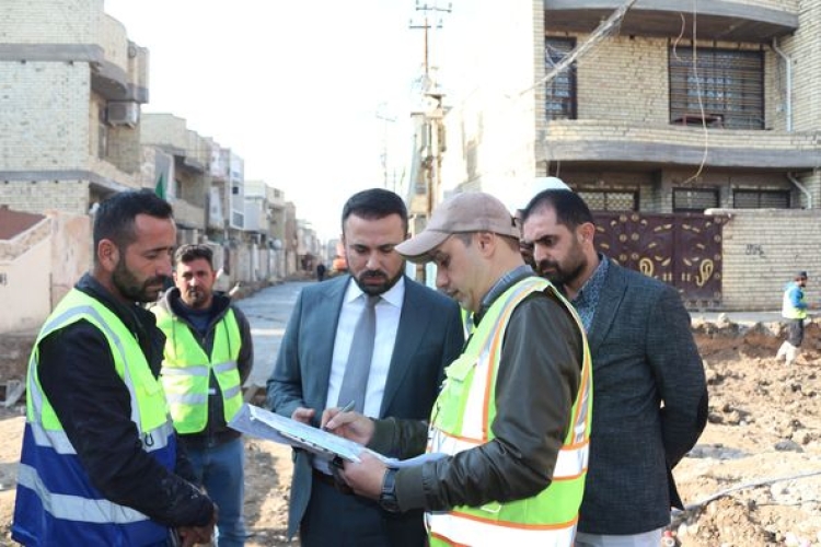 مشروع تطوير المحلات (833 و 869) في محافظة بغداد