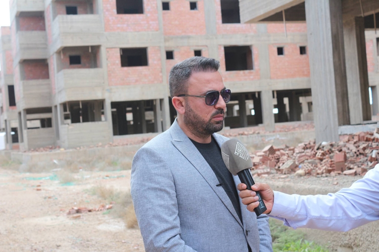 مشروع تنفيذ دور سكنية واطئة الكلفة في محافظة بابل