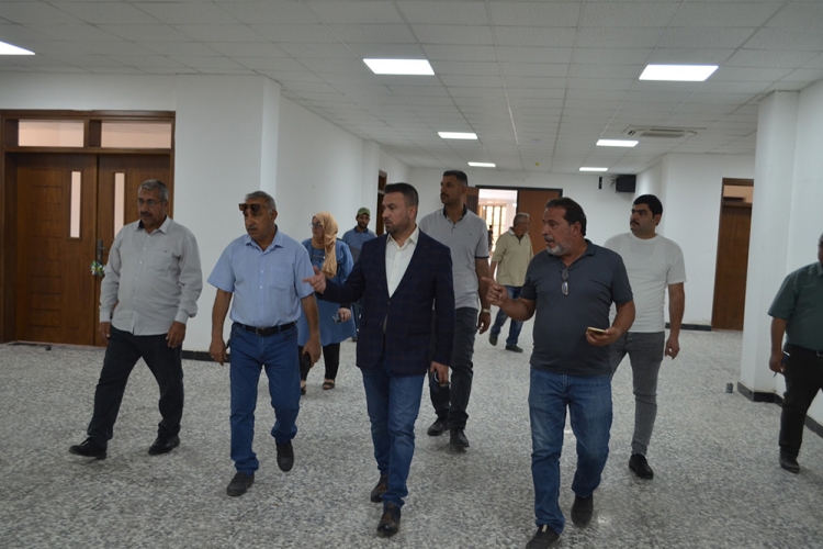 the project of building auditoriums and galleries at Al-Nahrain University in Baghdad Governorate