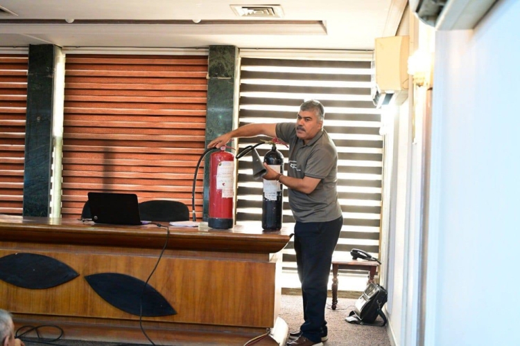Workshop On The Emergency And Evacuation Plan At Al-Fao General Engineering Company