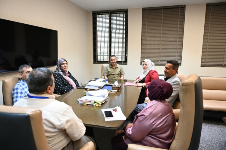 شركة الفاو الهندسية العامة تبحث آليات تنفيذ مسح نسبة النساء في المناصب الإدارية والقيادية لتعزيز تمكين المرأة
